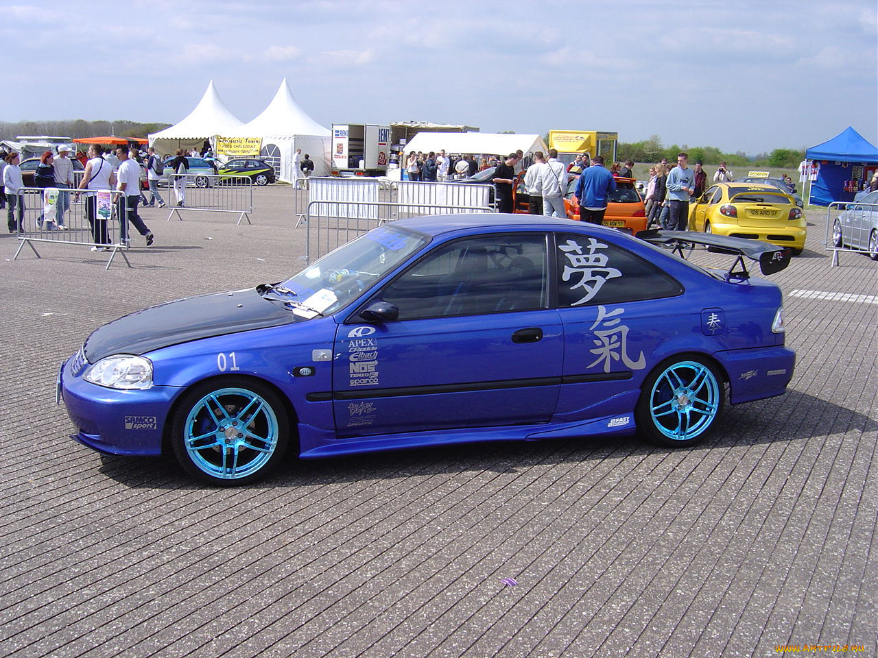 honda, civic, 